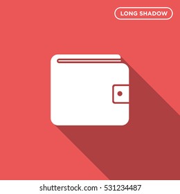 Wallet icon illustration isolated vector sign symbol