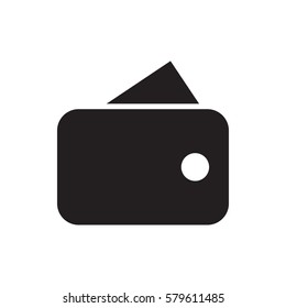 wallet icon illustration isolated vector sign symbol