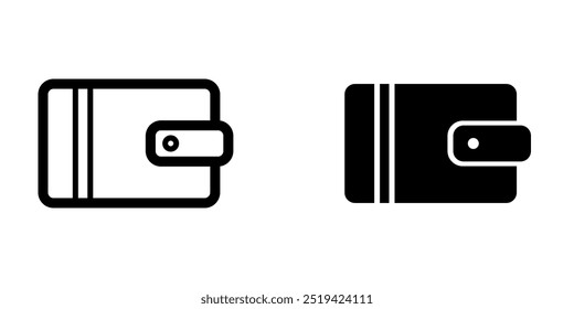 ícone da Carteira ilustração modelo de design de vetor