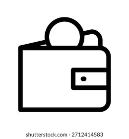 Vektordesign-Vorlage für Wallet-Symbol