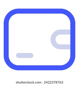 Wallet Icon Illustration for web, app, infographic, etc