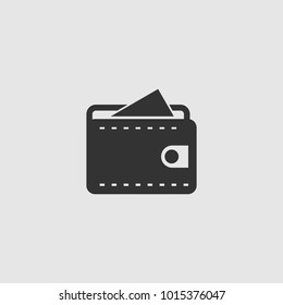 wallet icon isolated