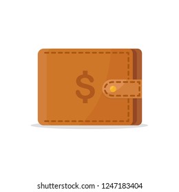 wallet icon isolated on white background