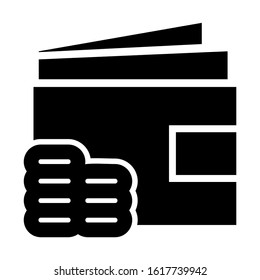 wallet icon isolated sign symbol vector illustration - high quality black style vector icons
