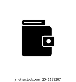 Wallet icon logo design. wallet sign and symbol