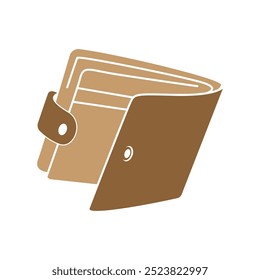 Design-Vorlage für das Logo des Wallet-Symbols
