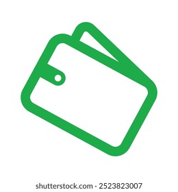 Design-Vorlage für das Logo des Wallet-Symbols