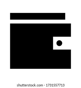 wallet icon or logo isolated sign symbol vector illustration - high quality black style vector icons
