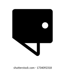 wallet icon or logo isolated sign symbol vector illustration - high quality black style vector icons
