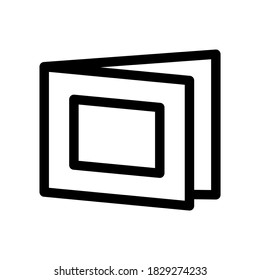 icono de cartera o logotipo símbolo de signo aislado ilustración vectorial - iconos vectoriales de estilo negro de alta calidad
