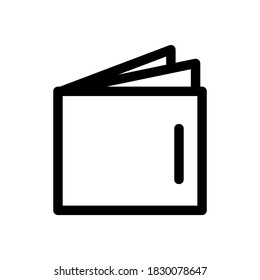 wallet icon or logo isolated sign symbol vector illustration - high quality black style vector icons
