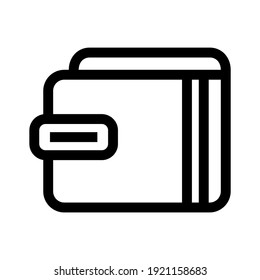 wallet icon or logo isolated sign symbol vector illustration - high quality black style vector icons
