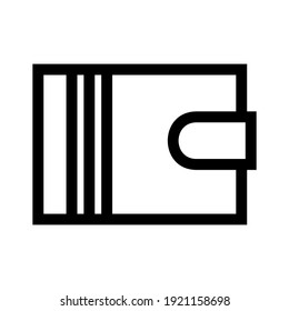 wallet icon or logo isolated sign symbol vector illustration - high quality black style vector icons
