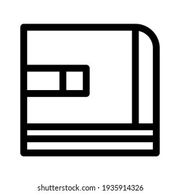 wallet icon or logo isolated sign symbol vector illustration - high quality black style vector icons
