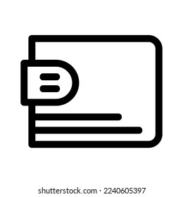 wallet icon or logo isolated sign symbol vector illustration - high quality black style vector icons
