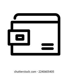 wallet icon or logo isolated sign symbol vector illustration - high quality black style vector icons
