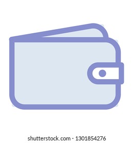 wallet icon with money