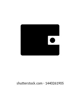 Wallet icon. Money transfer button