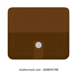 wallet icon on white background