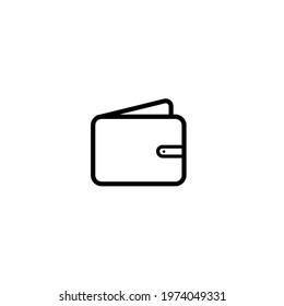 Wallet icon ona a white background