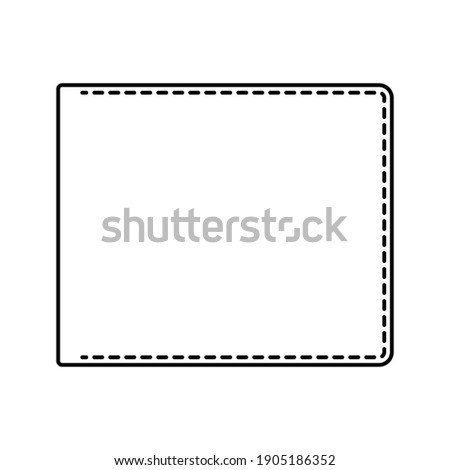 wallet icon. Purse Icon. vector illustration