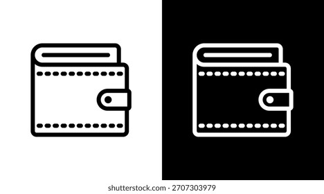 Wallet com Design de Conjunto de Ícones