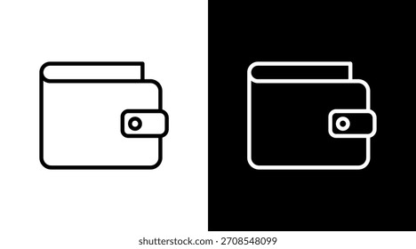 Wallet com Design de Conjunto de Ícones
