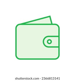 Wallet icon set. wallet vector icon