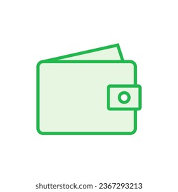 Wallet icon set. wallet vector icon