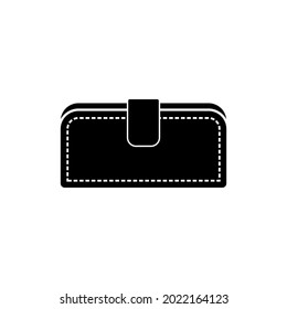 símbolo de signo vectorial conjunto de iconos de cartera