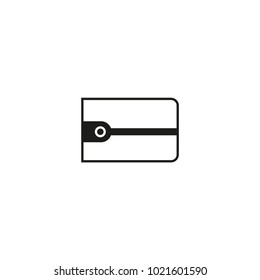 wallet icon. sign design