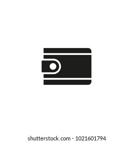 wallet icon. sign design
