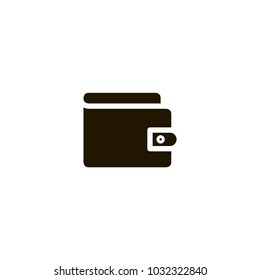 wallet icon. sign design