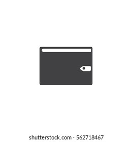 wallet icon. sign design