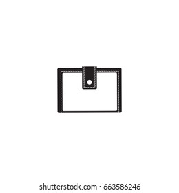 wallet icon. sign design