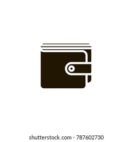 wallet icon. sign design