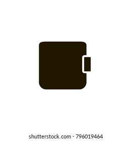 wallet icon. sign design