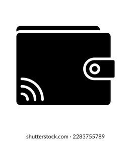 Wallet icon. sign for mobile concept and web design. vector illustration