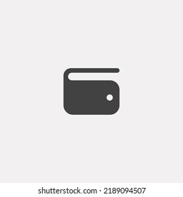 Wallet icon sign vector,Symbol, logo illustration for web and mobile