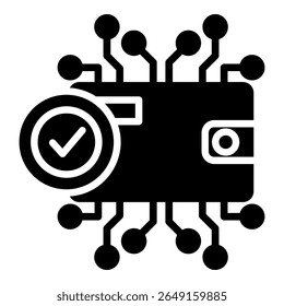 Wallet Icon Single Vector Collection