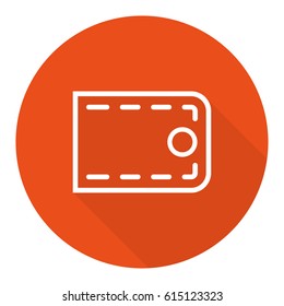 wallet icon stock vector illustration