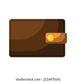 Wallet icon. subtable to place on finance, payment  etc.