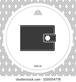 Wallet icon symbol