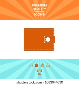 Wallet icon symbol