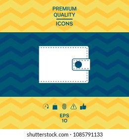 Wallet icon symbol