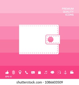 Wallet icon symbol