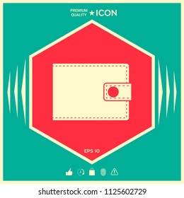 Wallet icon symbol