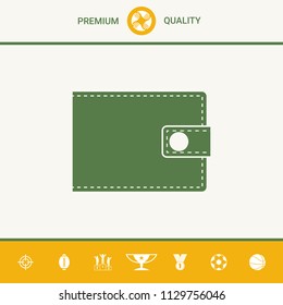 Wallet icon symbol