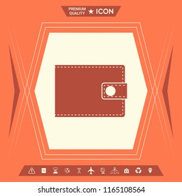 Wallet icon symbol