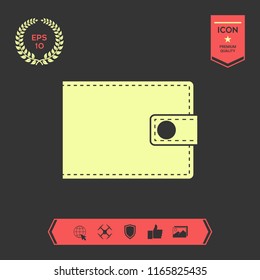 Wallet icon symbol